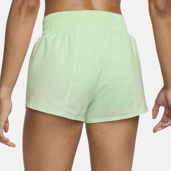 Nike Women's Dri-FIT Mid-Rise 3 inch Lined Shorts NWT Size Large Vapor Green - Picture 2 of 12